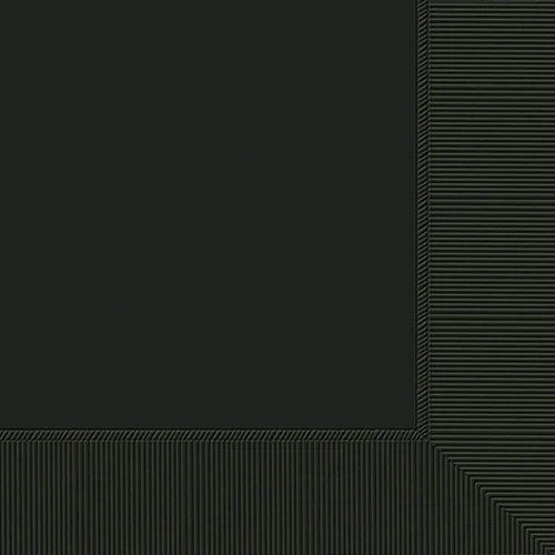 Black Napkin.