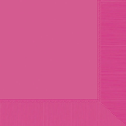 Bright Pink Napkin.