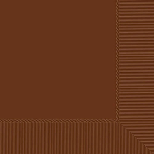 Chocolate Brown Napkin.