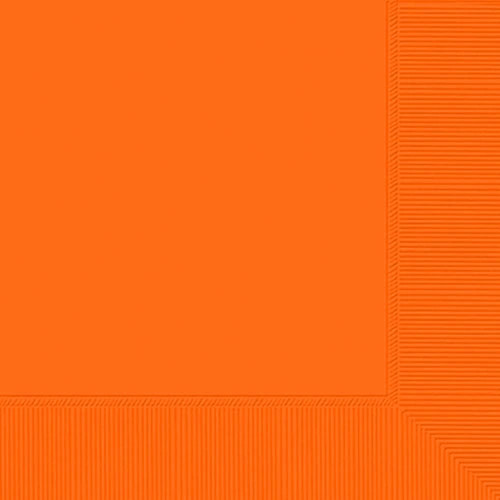 Orange Color Napkin.
