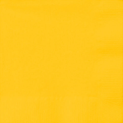 Sunshine Yellow Color Napkin.